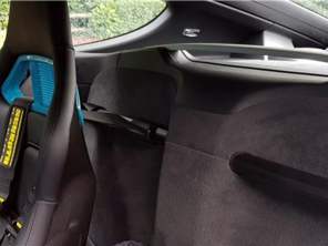 Harnais de sécurité léger à 2 points, noir. Porsche 981 Cayman / 718 Cayman - 950, 950/00